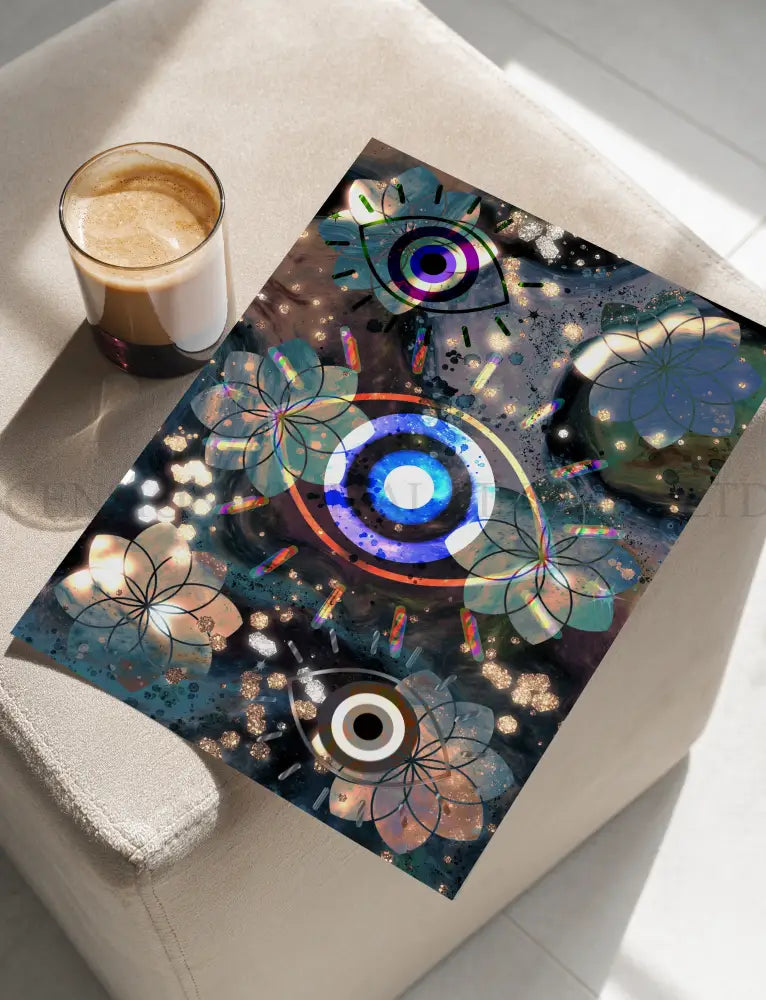 Meditation Art Print | Third Eye | Spiritual Wall Art